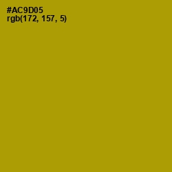 #AC9D05 - Lucky Color Image