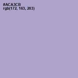 #ACA3CB - Logan Color Image