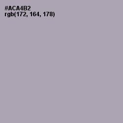 #ACA4B2 - Spun Pearl Color Image