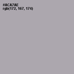 #ACA7AE - Shady Lady Color Image