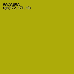 #ACAB0A - Sahara Color Image