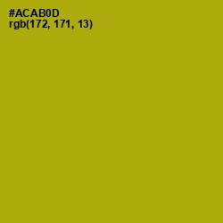 #ACAB0D - Sahara Color Image