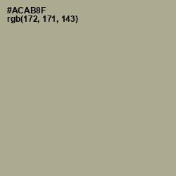 #ACAB8F - Locust Color Image