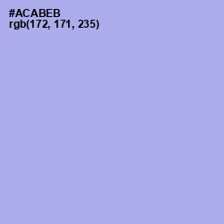 #ACABEB - Biloba Flower Color Image