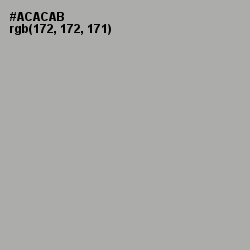 #ACACAB - Silver Chalice Color Image