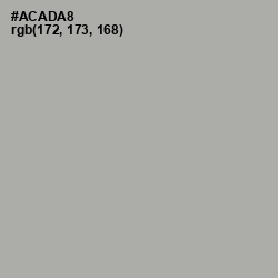 #ACADA8 - Silver Chalice Color Image