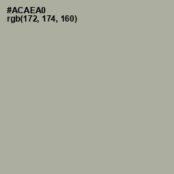 #ACAEA0 - Silver Chalice Color Image