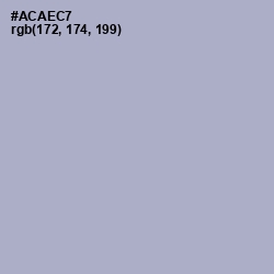 #ACAEC7 - Logan Color Image
