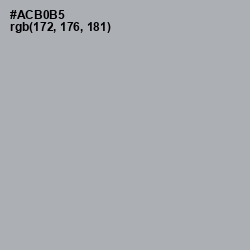 #ACB0B5 - Bombay Color Image