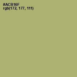 #ACB16F - Green Smoke Color Image