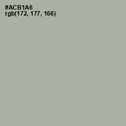 #ACB1A6 - Silver Chalice Color Image
