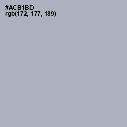 #ACB1BD - Bombay Color Image