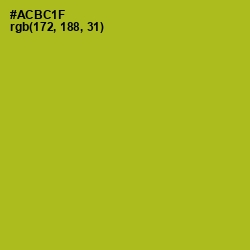 #ACBC1F - Sahara Color Image