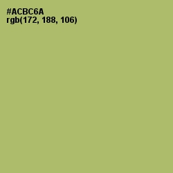 #ACBC6A - Gimblet Color Image
