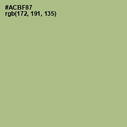 #ACBF87 - Swamp Green Color Image