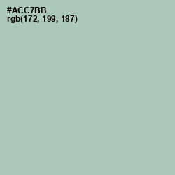 #ACC7BB - Spring Rain Color Image