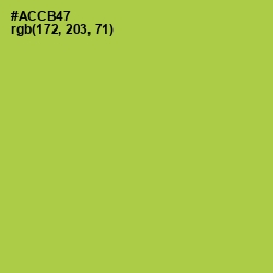 #ACCB47 - Conifer Color Image