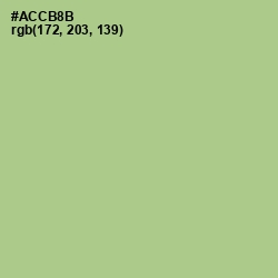 #ACCB8B - Feijoa Color Image