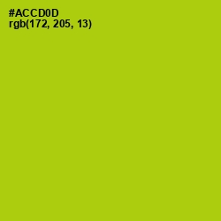 #ACCD0D - Bahia Color Image