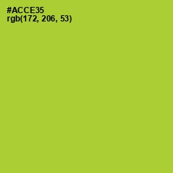 #ACCE35 - Key Lime Pie Color Image