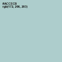 #ACCECB - Opal Color Image