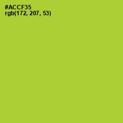 #ACCF35 - Key Lime Pie Color Image