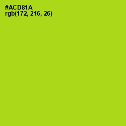 #ACD81A - Bahia Color Image
