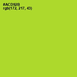 #ACD92B - Key Lime Pie Color Image