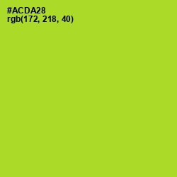 #ACDA28 - Key Lime Pie Color Image