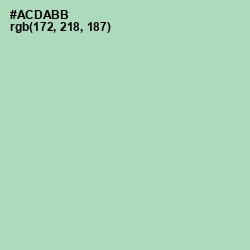 #ACDABB - Gum Leaf Color Image