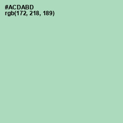 #ACDABD - Gum Leaf Color Image