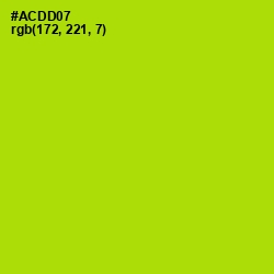 #ACDD07 - Fuego Color Image