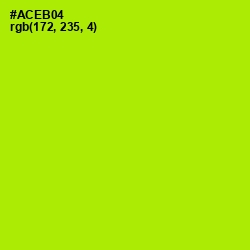 #ACEB04 - Inch Worm Color Image