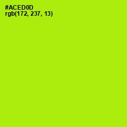 #ACED0D - Inch Worm Color Image