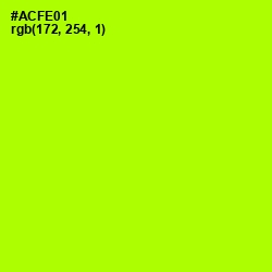 #ACFE01 - Lime Color Image