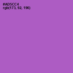 #AD5CC4 - Amethyst Color Image
