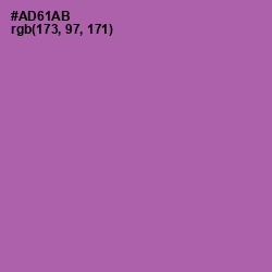 #AD61AB - Wisteria Color Image