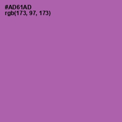 #AD61AD - Wisteria Color Image