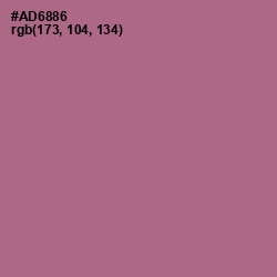 #AD6886 - Turkish Rose Color Image