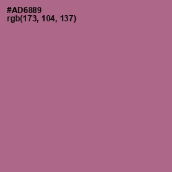 #AD6889 - Turkish Rose Color Image