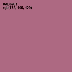 #AD6981 - Turkish Rose Color Image