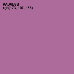 #AD6B9B - Turkish Rose Color Image