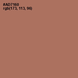 #AD7160 - Coral Tree Color Image