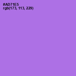 #AD71E5 - Lavender Color Image