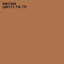 #AD744B - Santa Fe Color Image