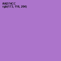 #AD74CC - Lavender Color Image