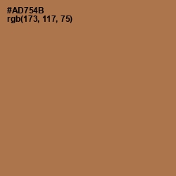 #AD754B - Santa Fe Color Image
