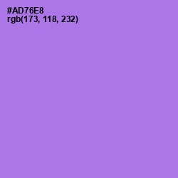 #AD76E8 - Lavender Color Image