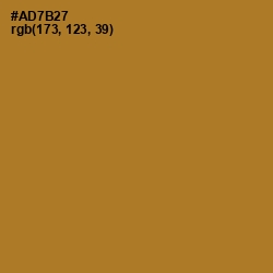 #AD7B27 - Copper Color Image