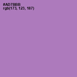 #AD7BBB - Lavender Purple Color Image